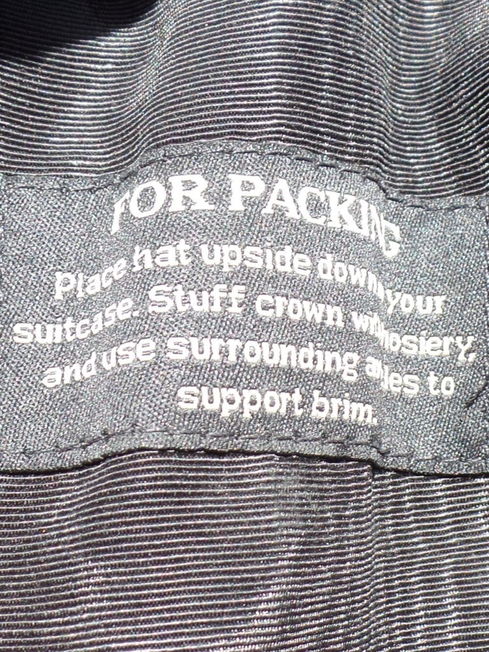 Vintage Eric Javits New York Hat Western Leopard Packable MEDIUM - Picture 8 of 9